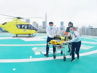 “空中120”搭建“黄金一小时”生命线，深圳已形成较成熟的航空医疗救援体系