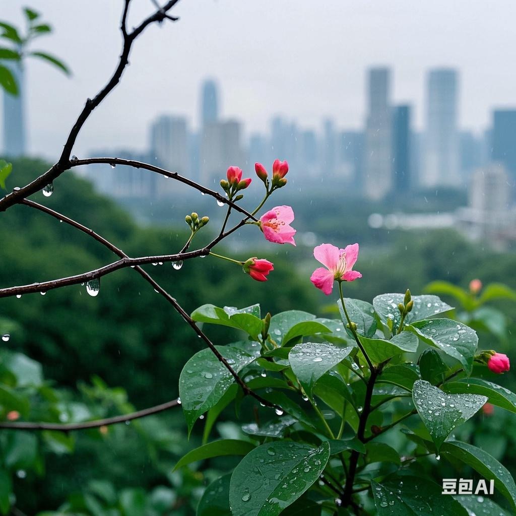 早春的第一场雨