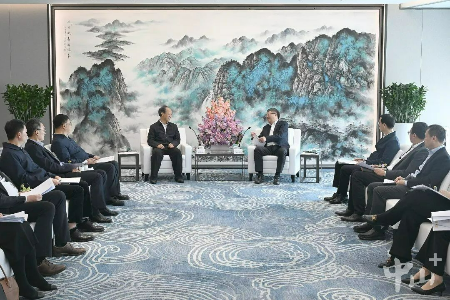 郭文海率队拜访华润集团：推动双方合作取得更多成果 努力实现更高水平互利共赢