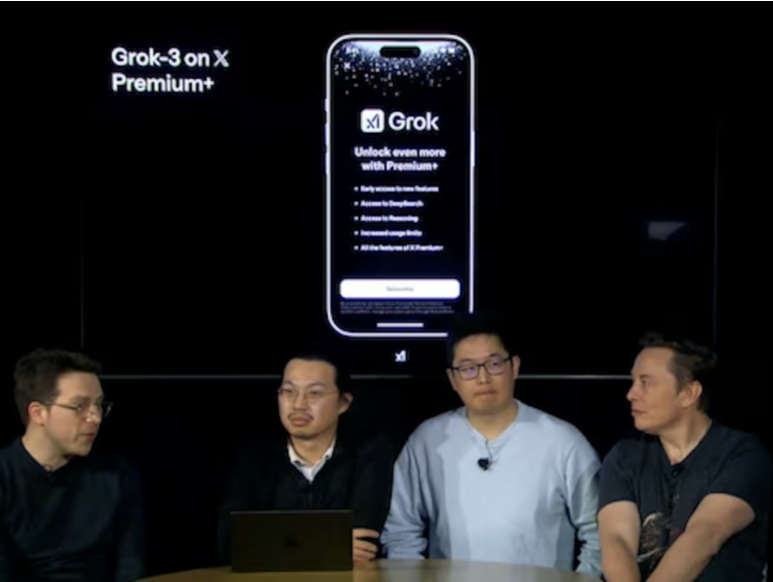 两位华人坐镇Grok 3发布会C位，其中一人还是95后