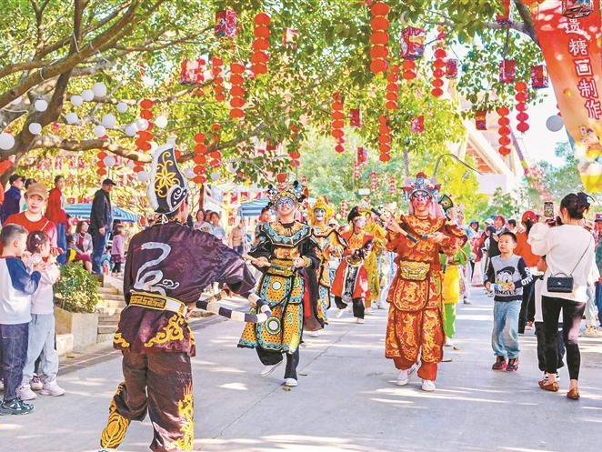 光明区春节游人气旺 接待游客量同比增长近两成