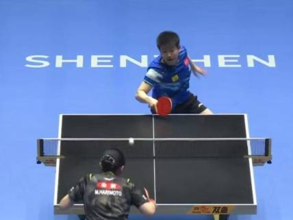4比2力克张本美和，孙颖莎晋级亚洲杯女单四强