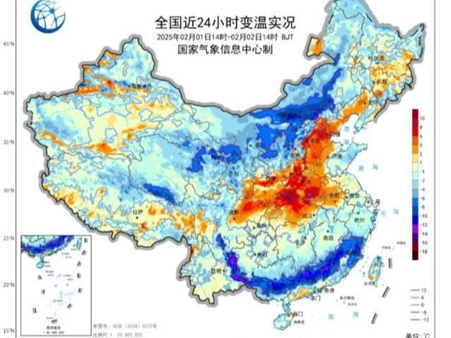 立春还是冷冷冷！华南等地降幅可达10℃