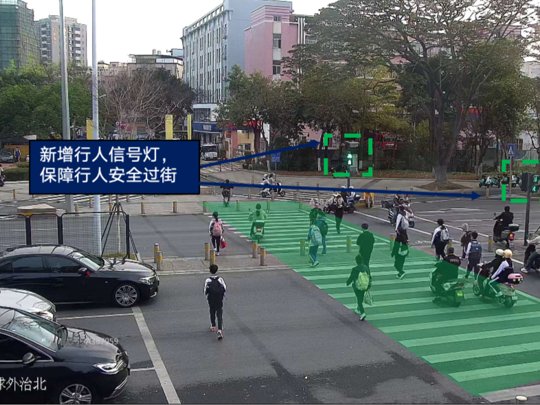 让校园周边亮起安全“绿灯” 深圳交警开展信号灯优化护学行动