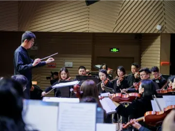 深圳交响乐团携手蛇口外籍人员子女学校乐团奏响新年慈善音乐会