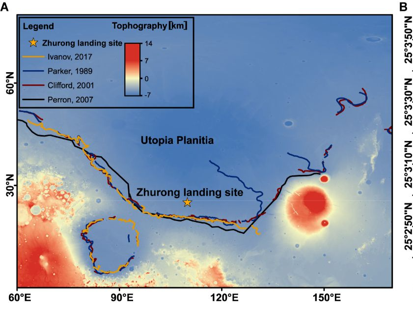 广州大学刘海教授团队最新研究发现：火星存在古海洋地下沉积层