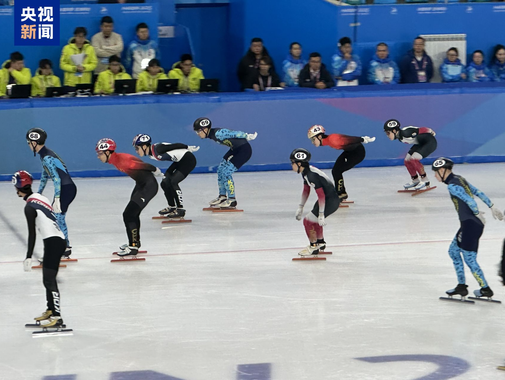 中国队获得亚冬会短道速滑男子5000米接力铜牌