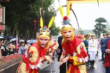 师生同演“美猴王”！中山多所学校方阵闪耀慈善万人行
