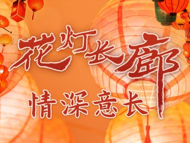 花灯长廊 情深意长