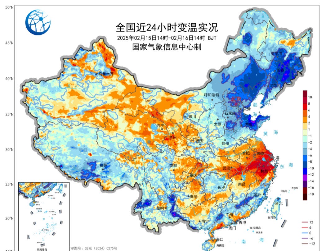 阴雨+湿冷警告！大范围阴雨雪将持续到下下周 南方太阳又要“出走”了