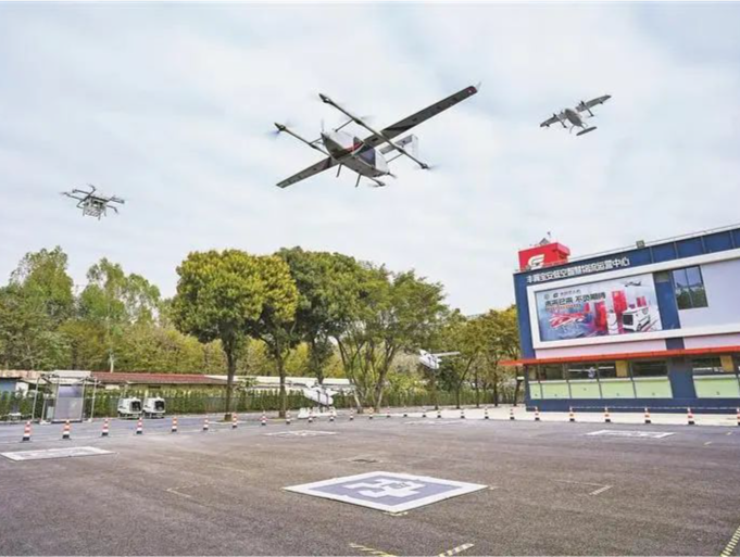 全国首个！就在深圳！无人机无人车接力送快递