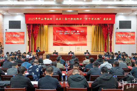 2025年中山市驻村（社区）第一书记助力“百千万工程”座谈会召开