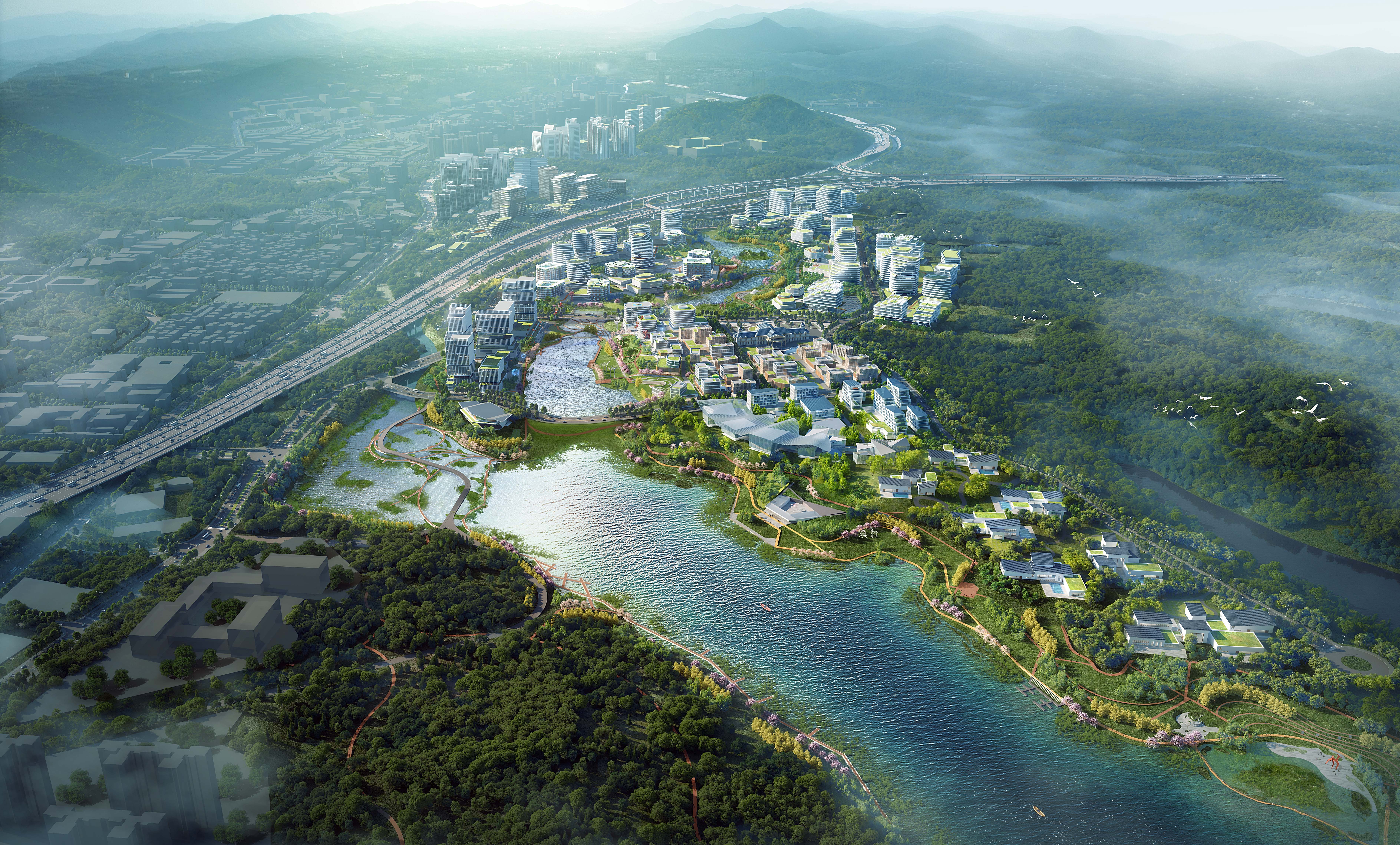 深圳未来“新超总”！宝安九围国际总部区首开区建设启动