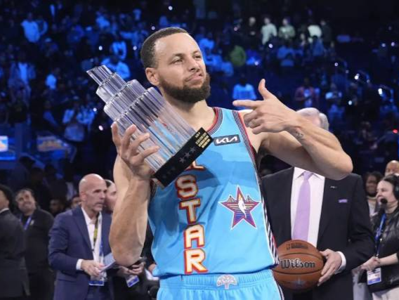 2025NBA全明星正赛大戏上演，库里当选MVP
