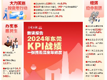 东莞2024年KPI成绩单出炉！一张图看懂“硬核”实力！