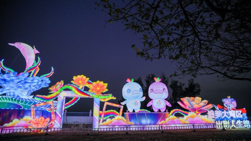 “希望大家都来大湾区看灯会！” 霍启刚力荐南沙这一光影盛宴