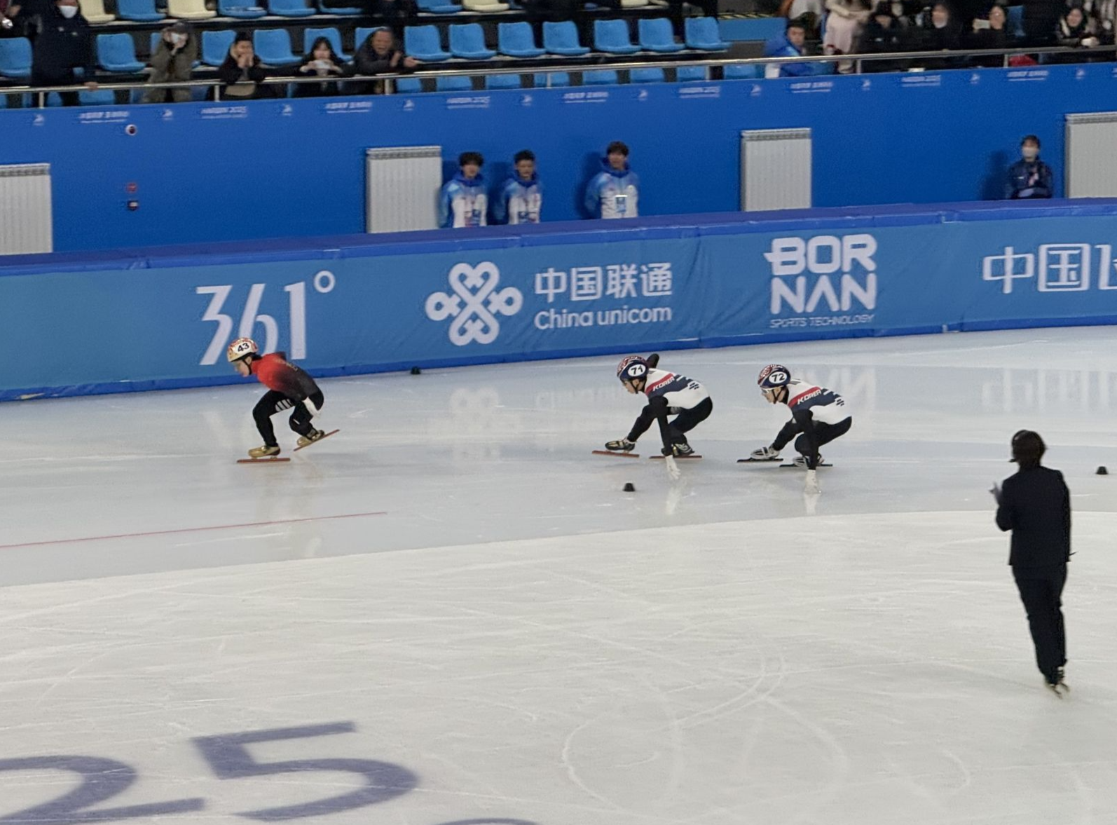林孝埈夺得亚冬会短道速滑男子500米金牌