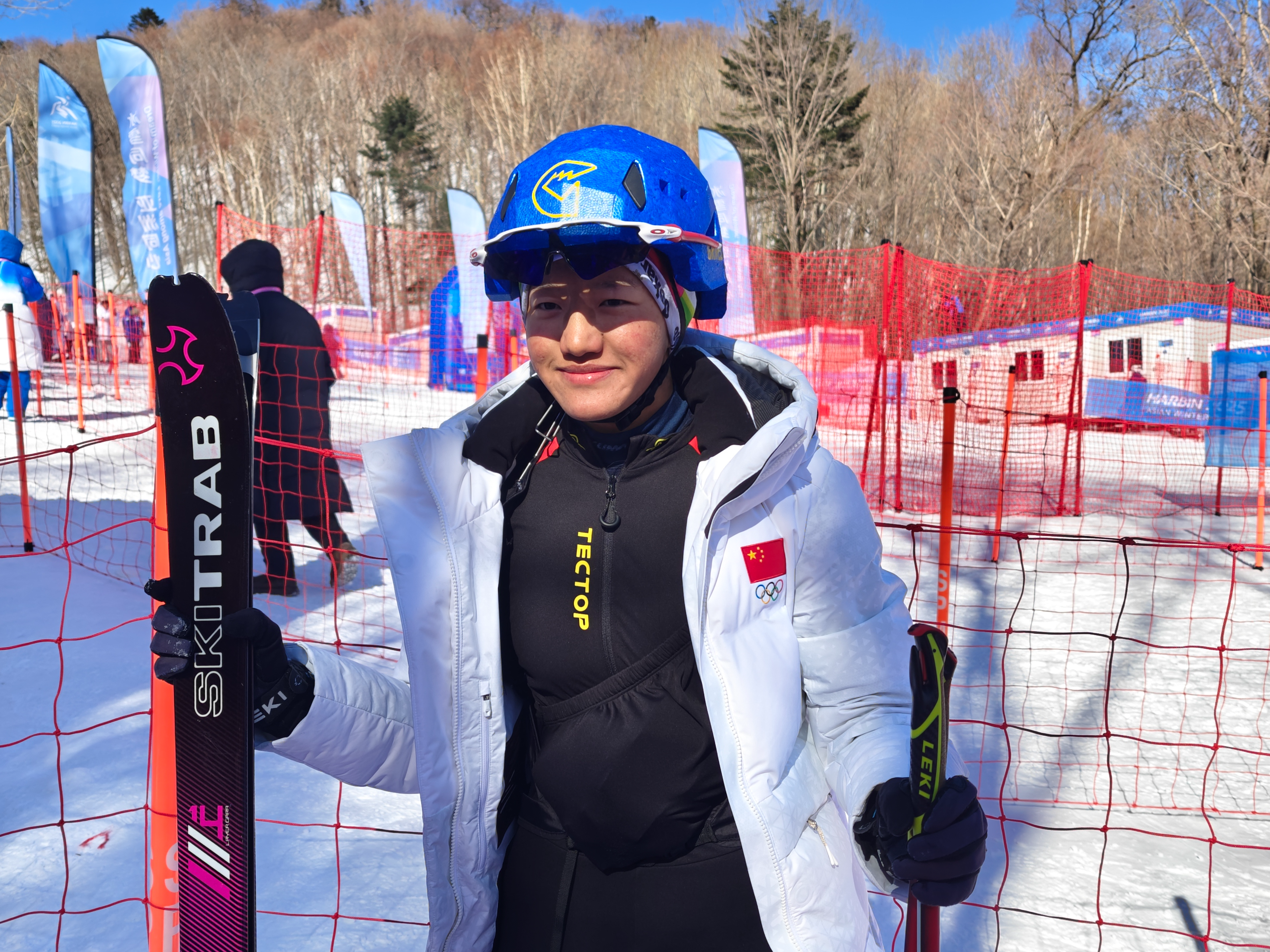 第11金！次旦玉珍夺得亚冬会滑雪登山女子短距离金牌