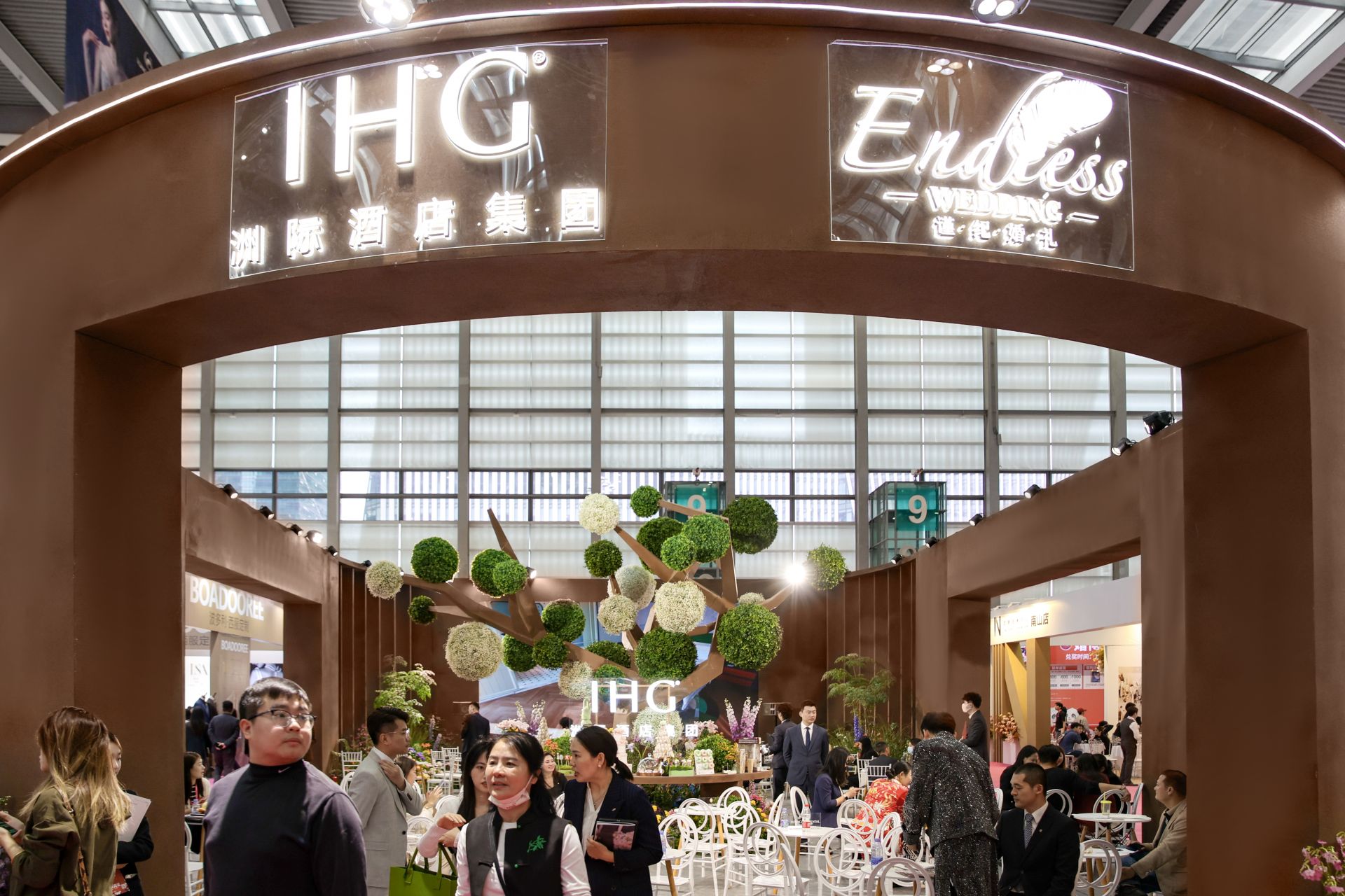 满园春色 | 洲际酒店集团深圳区域十店联展深圳婚博会打造梦幻婚礼盛宴