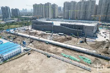 争取6月30日完工！中山山姆项目周边两条道路正在施工