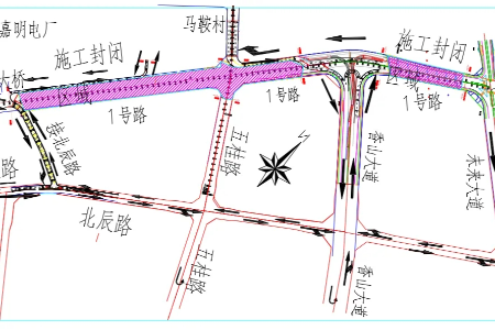 注意绕行！翠亨新区这个路段封闭施工