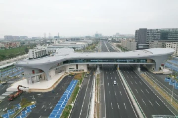 通过交工验收！深岑高速小榄服务区即将开门迎客