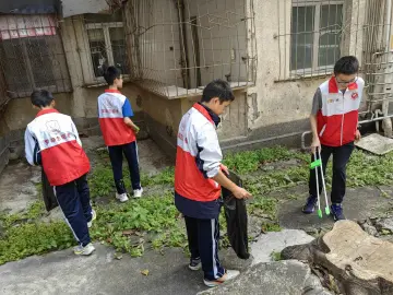 翠平社区开展儿童青少年志愿服务