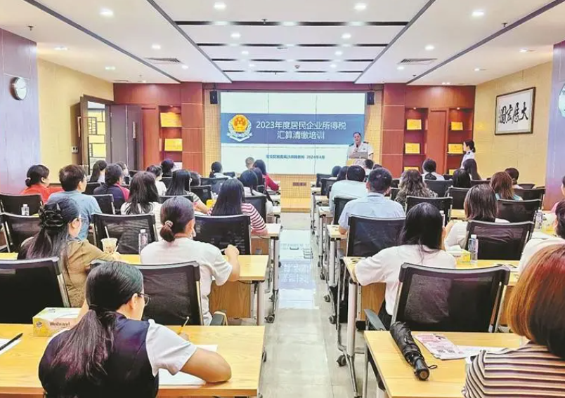 基层动态｜沙井街道工商联（商会）举办税收专题讲座