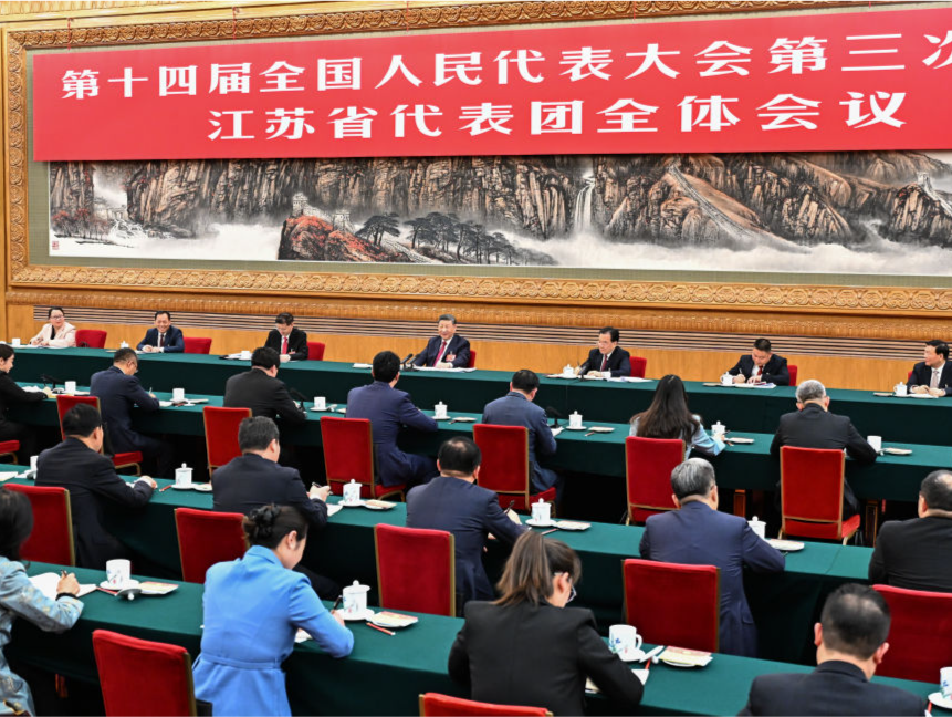 两会第一观察·瞬间｜围坐共商家国事，上下同心向未来