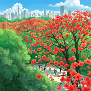 红棉朵朵（组诗）