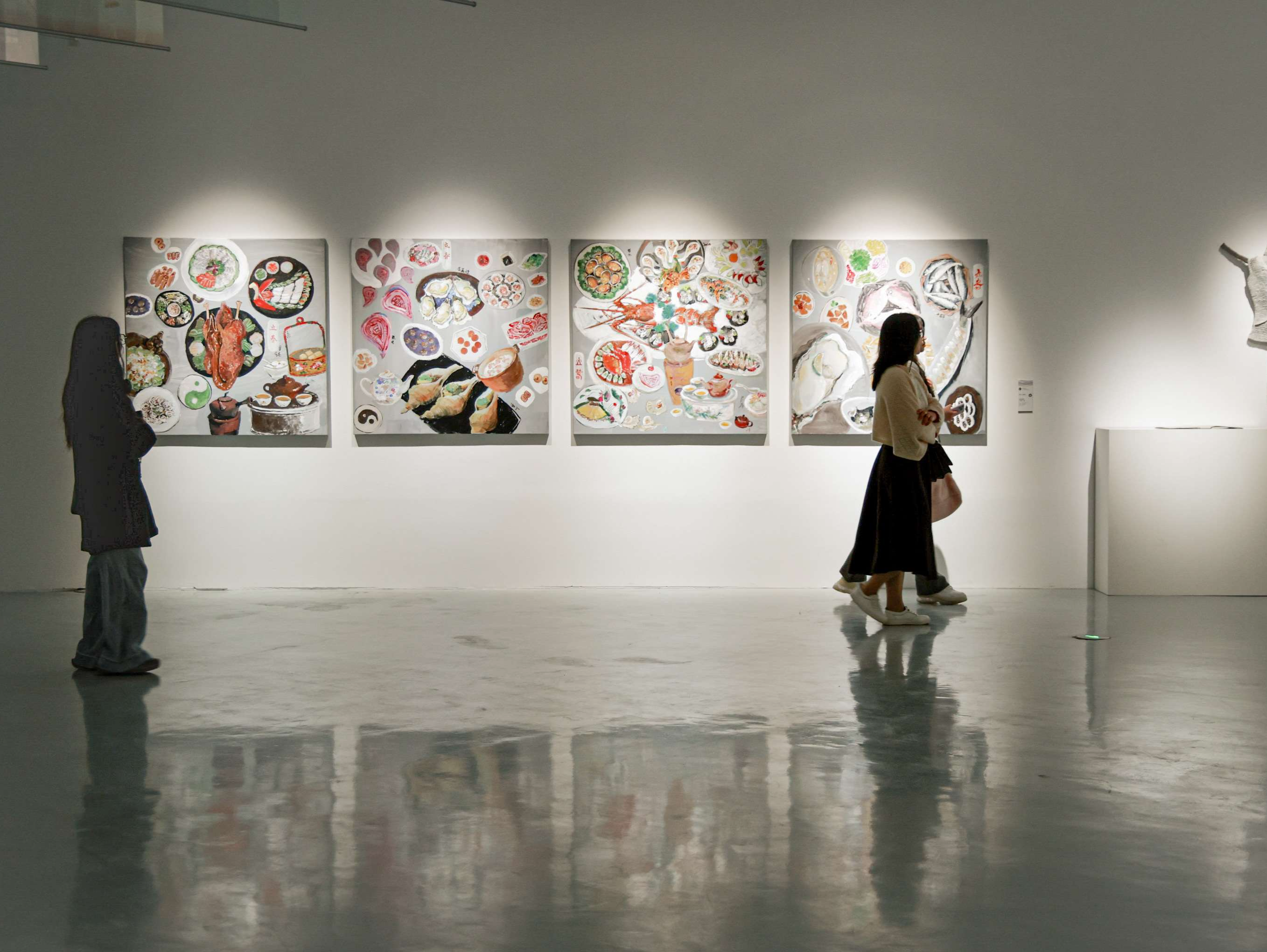 节气与艺术的时空交响！“二十四节气艺术展”启幕