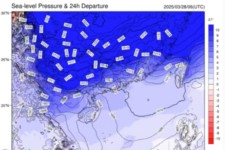 中山最高温直冲31℃！新冷空气已在路上，还有降雨+大风