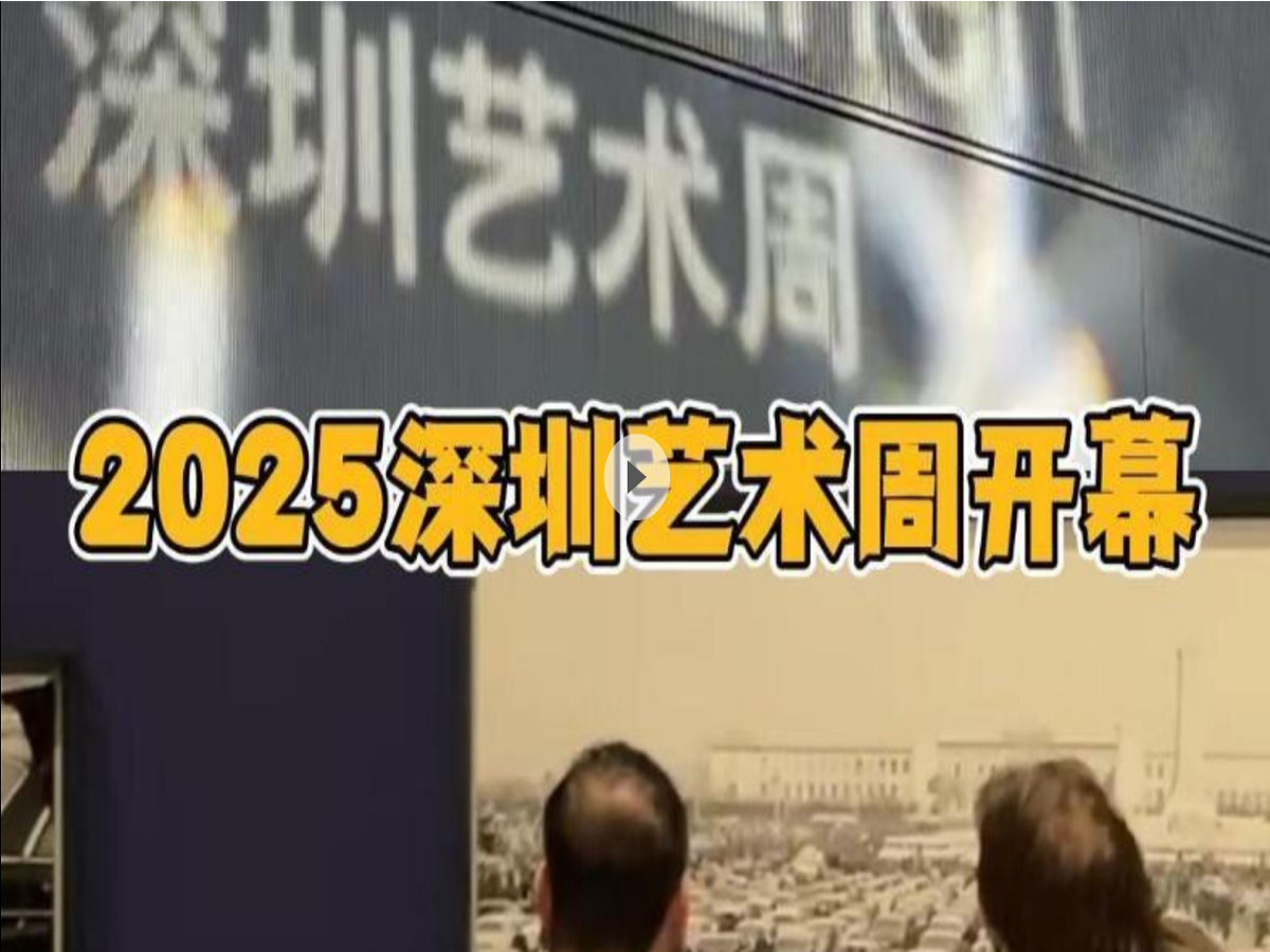 晶视频｜2025深圳艺术周开幕