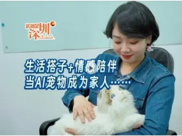 这就是深圳｜生活搭子+情感陪伴当AI宠物成为家人……