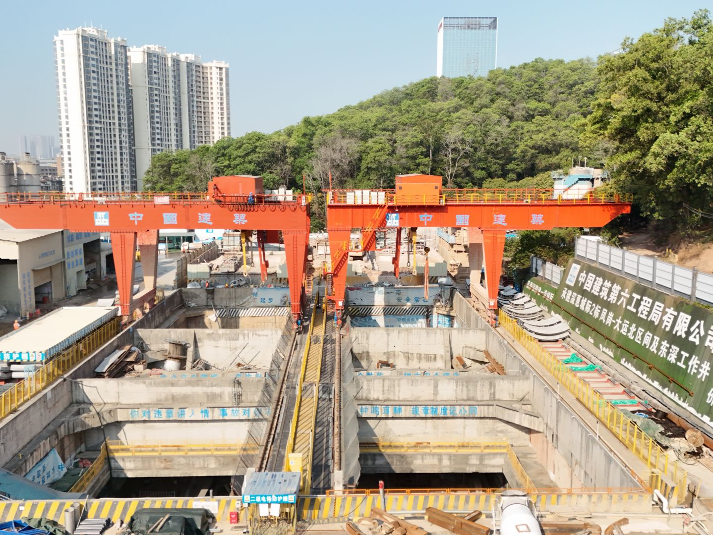 深惠城际铁路全线首条盾构区间洞通