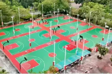 注意！全民健身广场部分区域围蔽施工