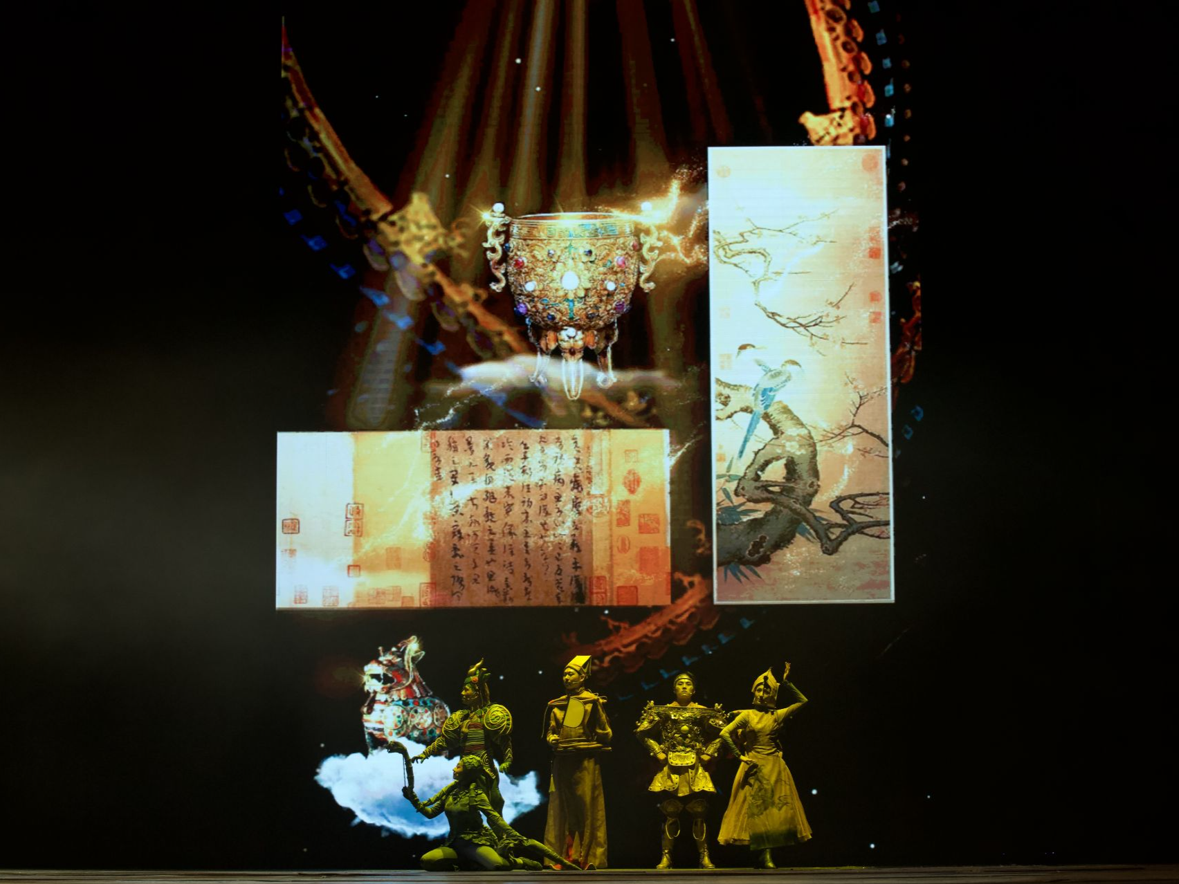 故宫文物“活”出舞台新生命！《甪端》第三轮巡演以科技艺术演绎千年文脉