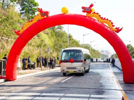 告别绕路！30分钟速达深圳！博深高速清溪连接线通车