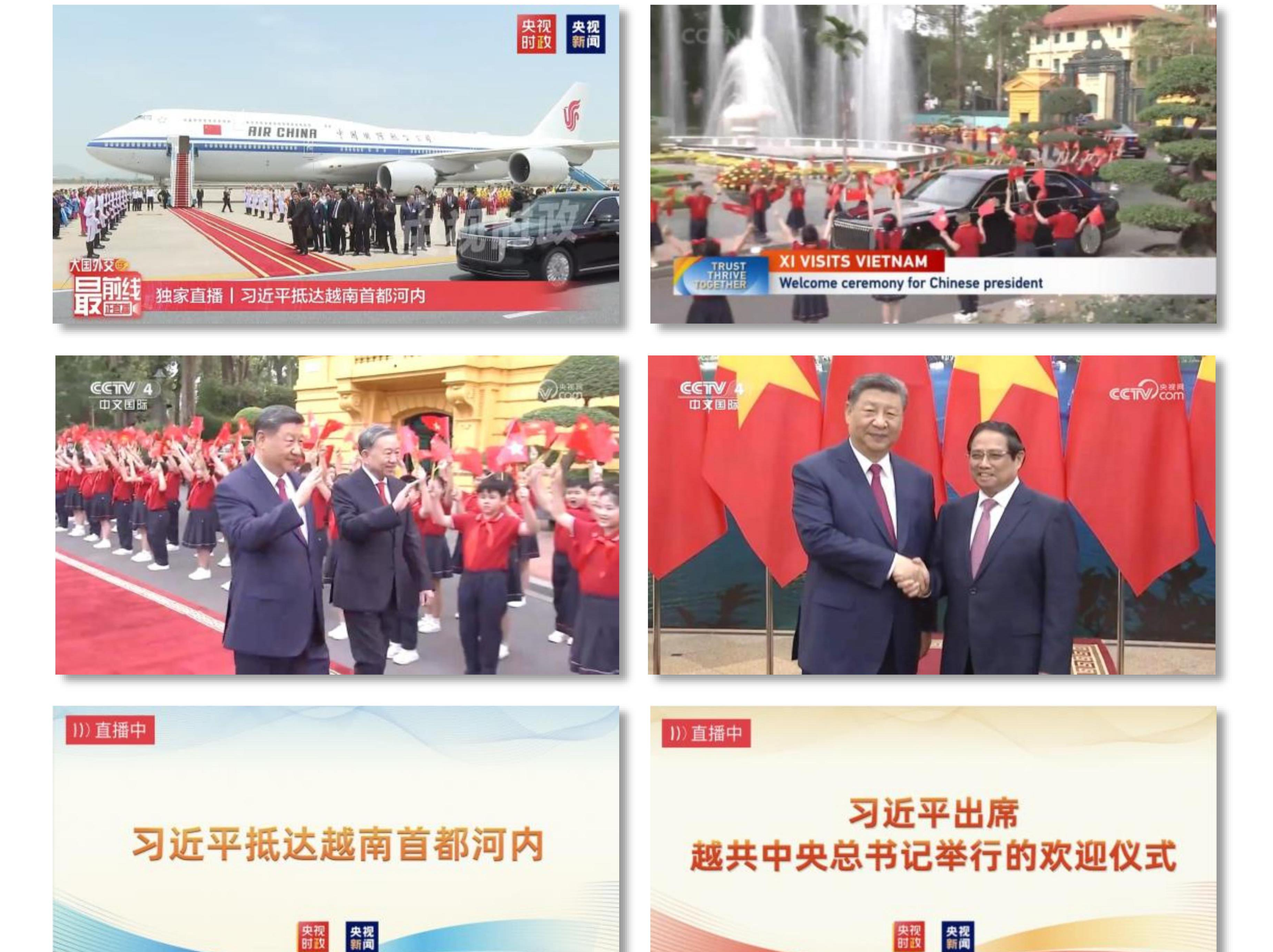 瞩目首访！总台全媒体报道习近平主席访越，海内外反响热烈