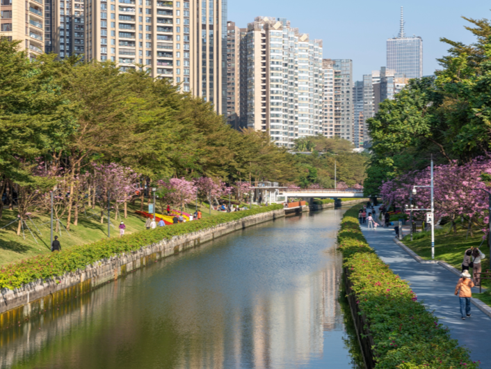 南山中心河公园荣获城市发展领域“奥斯卡”