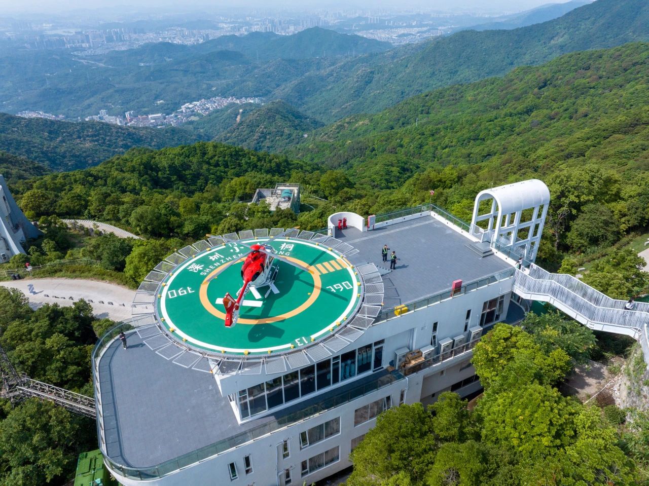 罗湖举行UAM综合起降场签约仪式暨航线发布会 四条直达梧桐阁新航线“五一”首飞