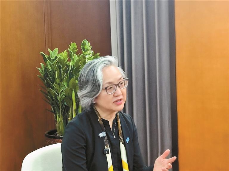 联合国训练研究所繁荣司司长隈元美穗子：  “我相信世界可以从深圳学到很多”