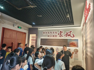 福永青少年走进文天祥廉政馆厚植家国情