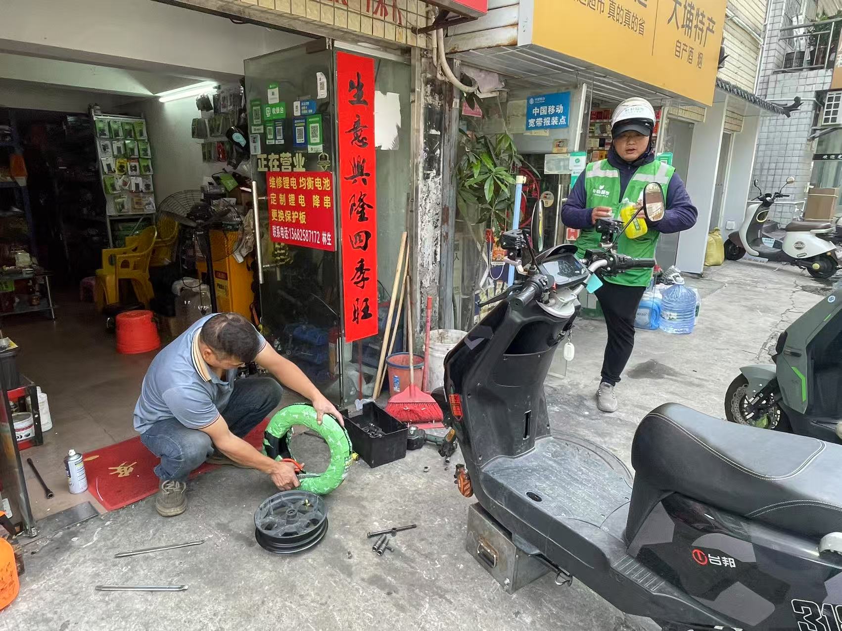 这个社区有一群热心服务的暖心老板