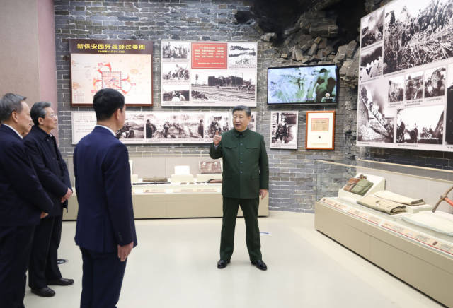 2024年2月2日，习近平在天津市平津战役纪念馆考察。