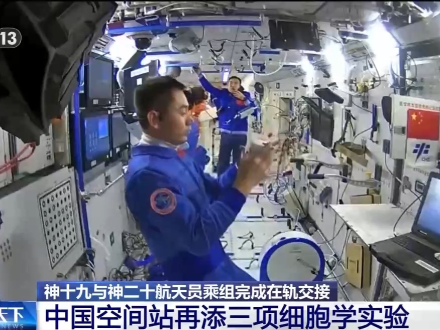 “神舟家族”六次在轨传递“接力棒”，中国空间站再添三项细胞学实验 