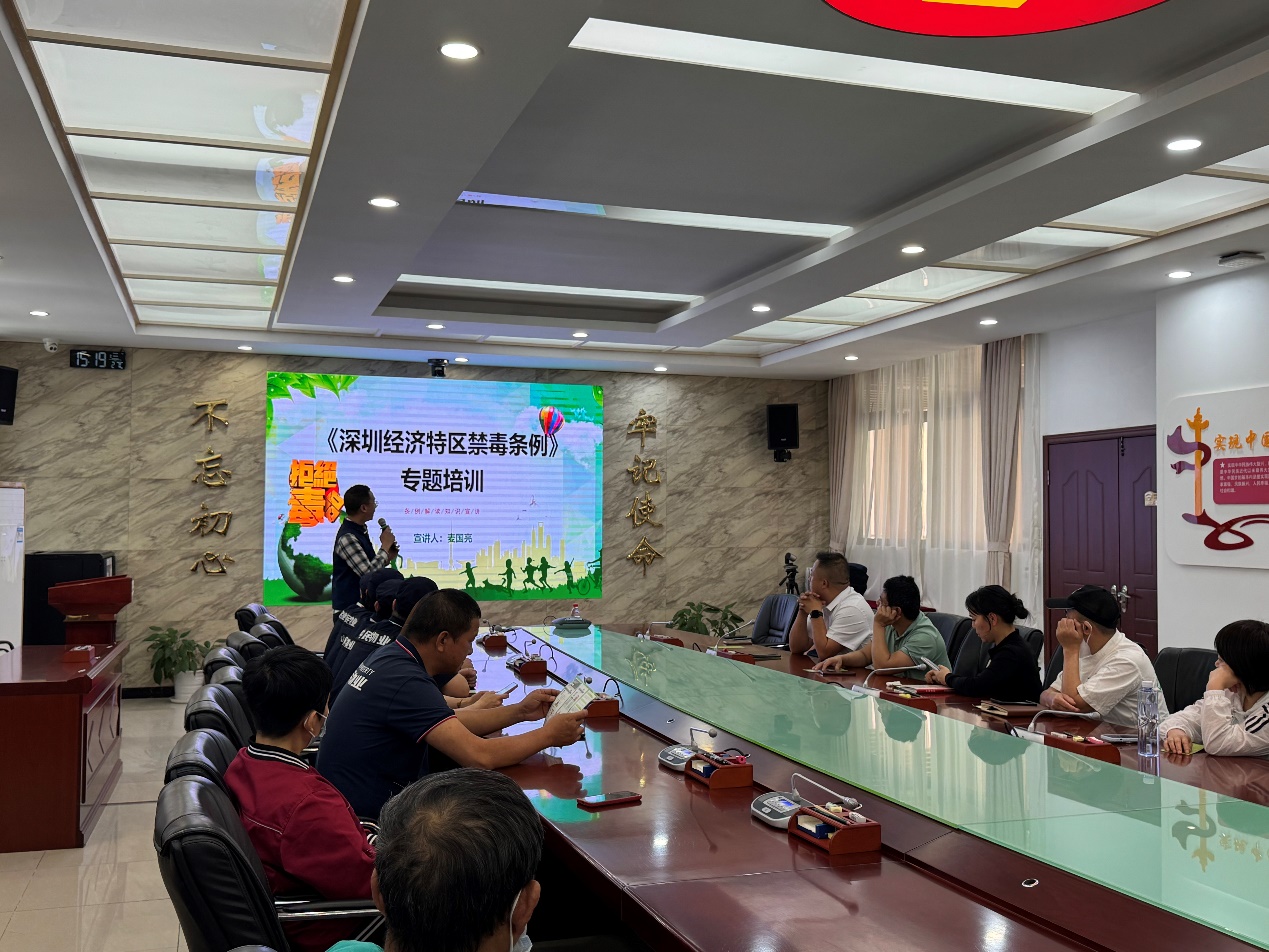 坑梓街道：禁毒知识进校园，后勤力量筑防线