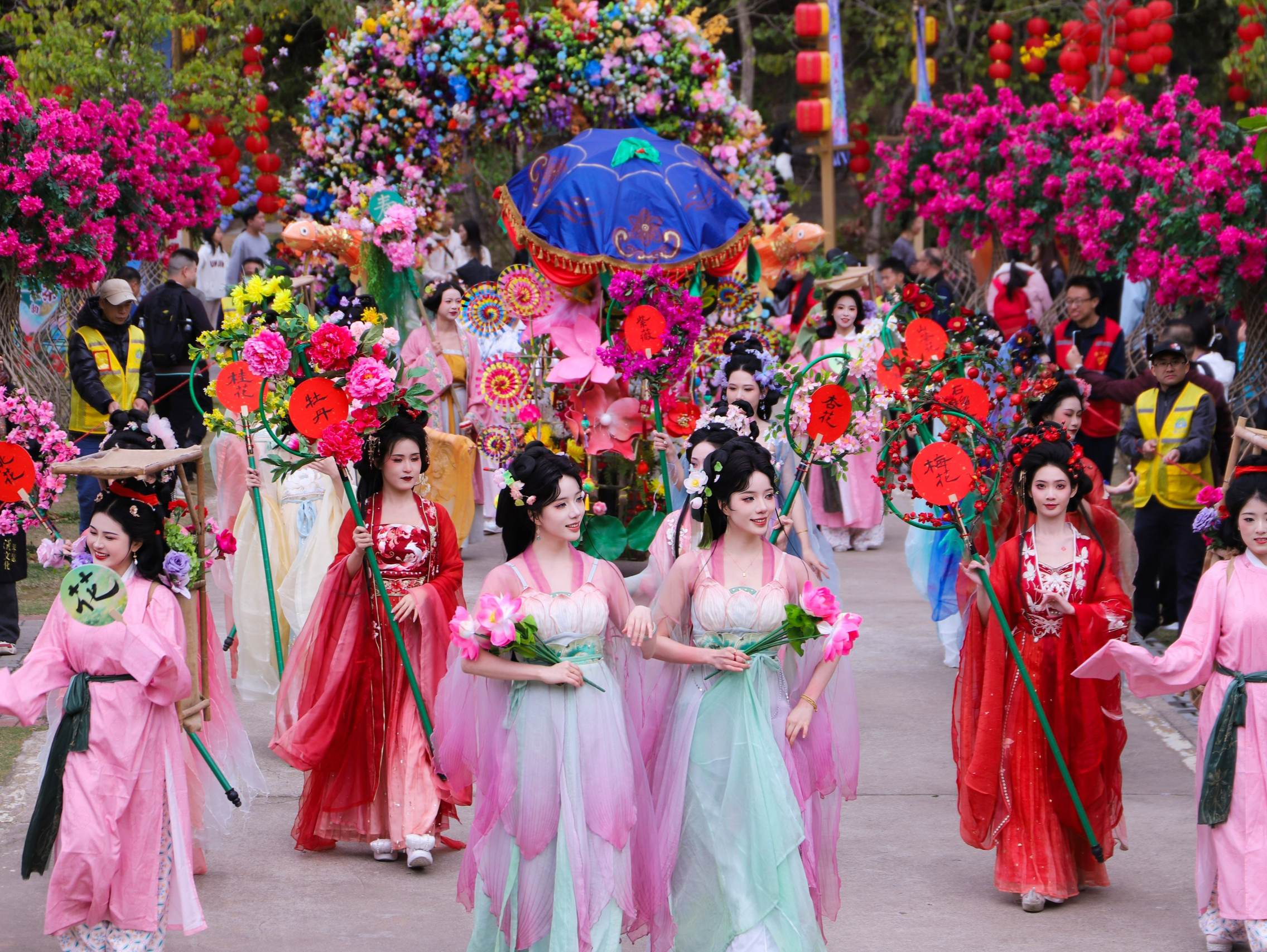 六大主题花神沉浸互动！东莞观音山花朝节邀您奔赴美好之约