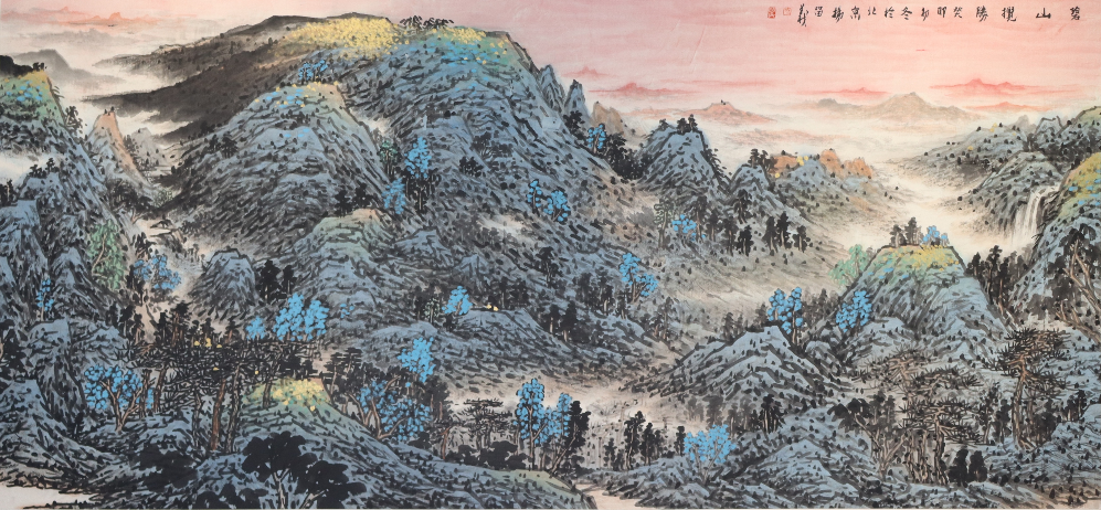 名家力作赋能汕尾城市文化，杨留义画作在汕尾展出