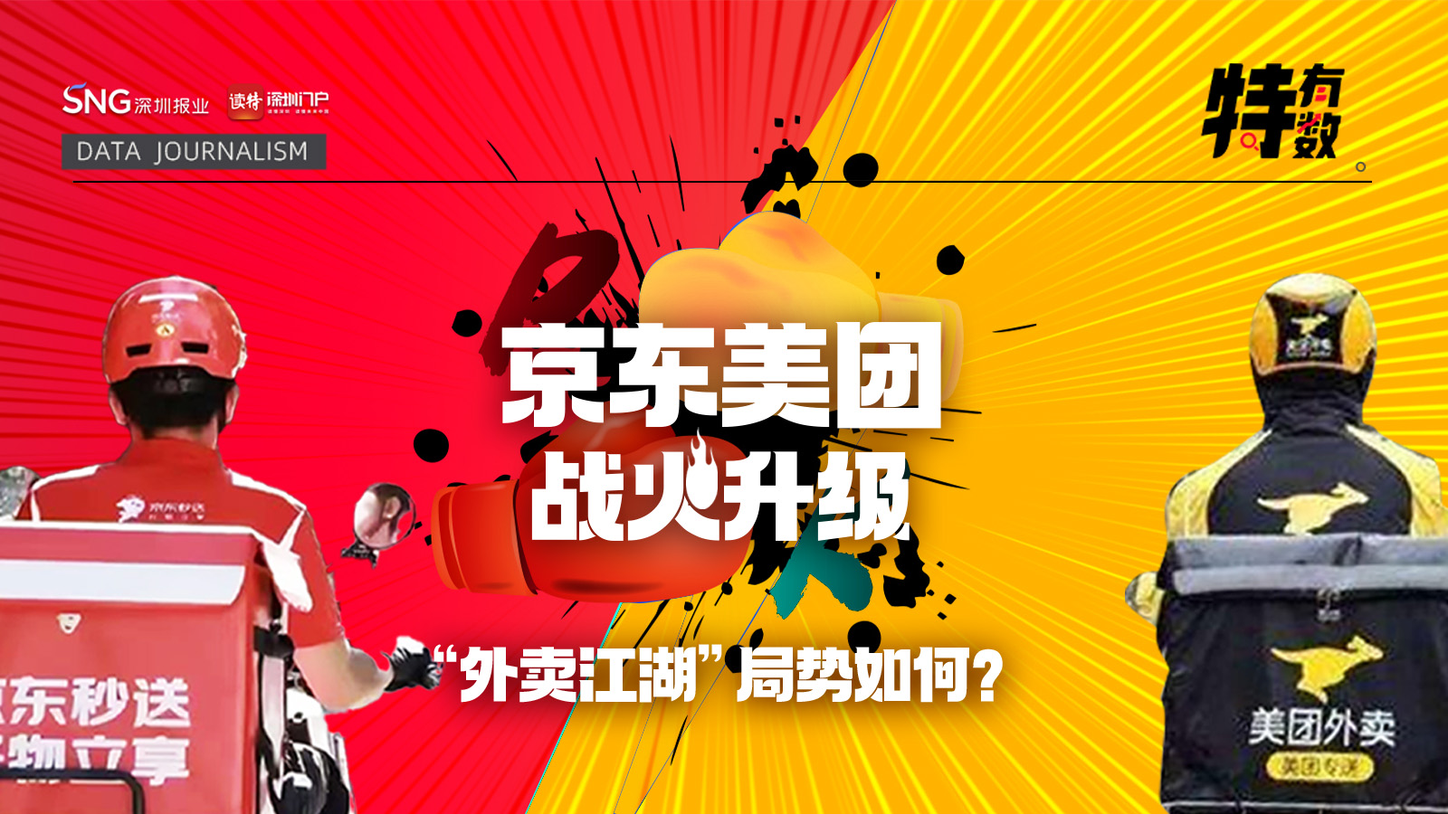 特有数 | 京东美团“战火”升级，“外卖江湖”局势如何？ 